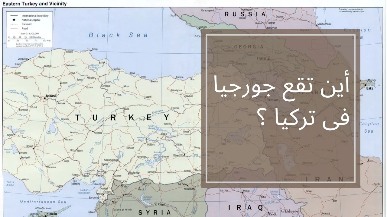 أين تقع جورجيا في تركيا
